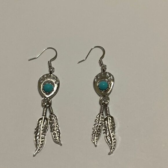 Jewelry - Sterling silver southwestern earrings NWT